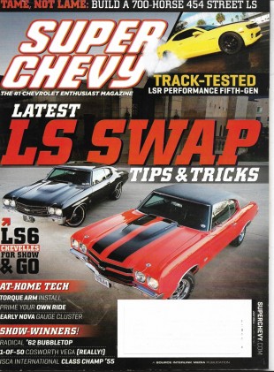 SUPER CHEVY 2011 JULY - LS SWAP TIPS, BUILD A 454 STREET LS, TORQUE ARM INST